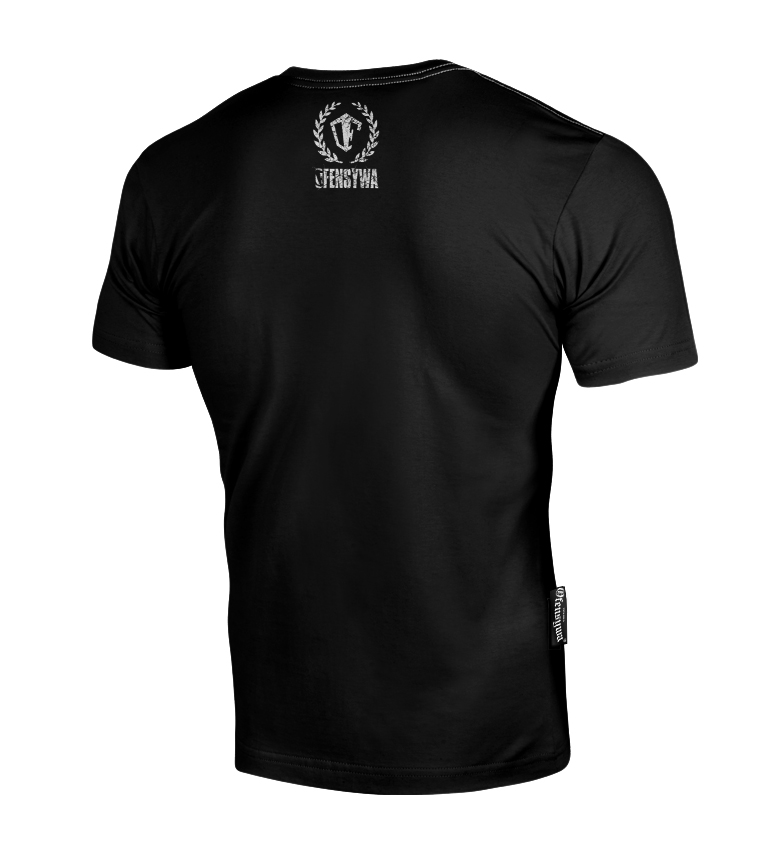 T-shirt Ofensywa Siła i Honor czarno/biały